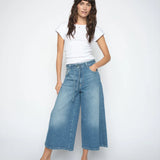 Culotte Zack Jeans, Blue