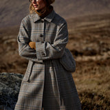Selestine Check Coat, Oxford tan TULOSSA!