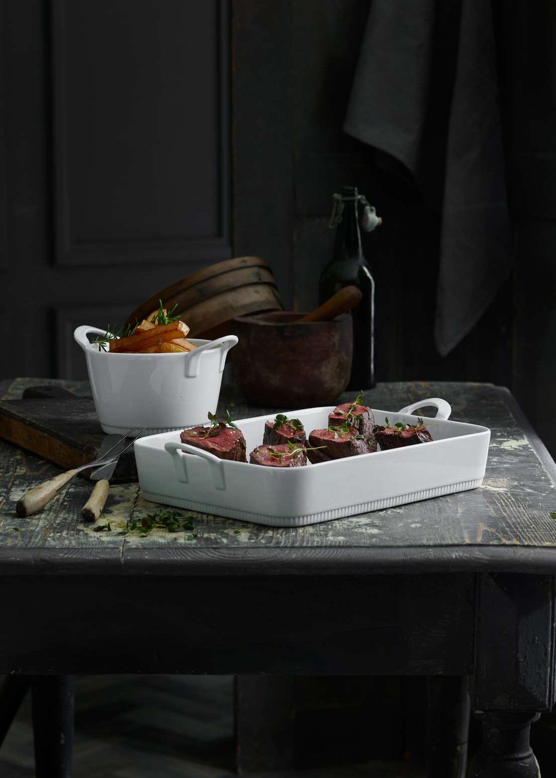 Pillivuyt - Toulouse Dish 3,7 litraa (34 x 24,5 x 7 cm)