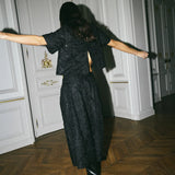 Reya paljettihame, Black