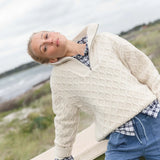Frances Windbreaker neule, Chalk Melange