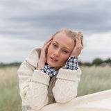 Frances Windbreaker neule, Chalk Melange