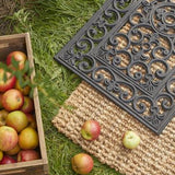 Ovimatto juuttia kumipohjalla 60x90cm, Natural