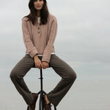 Carly Pants, Chocolate Melange
