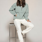 Gunver ribbipaita, Silvergrey-melange