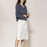 Lea pellavaneule, Dusty Navy