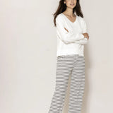 Joeline collegepaita v-kaula-aukolla, Milk