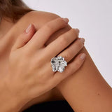 Daisy ring, Steel