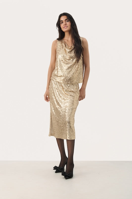 Malikka toppi, gold
