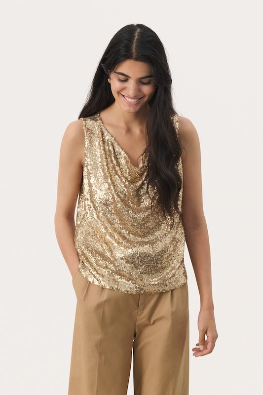Malikka toppi, gold