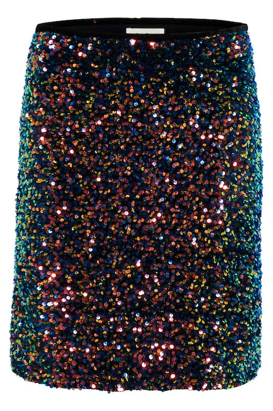 Madelina hame, multi colour sequins
