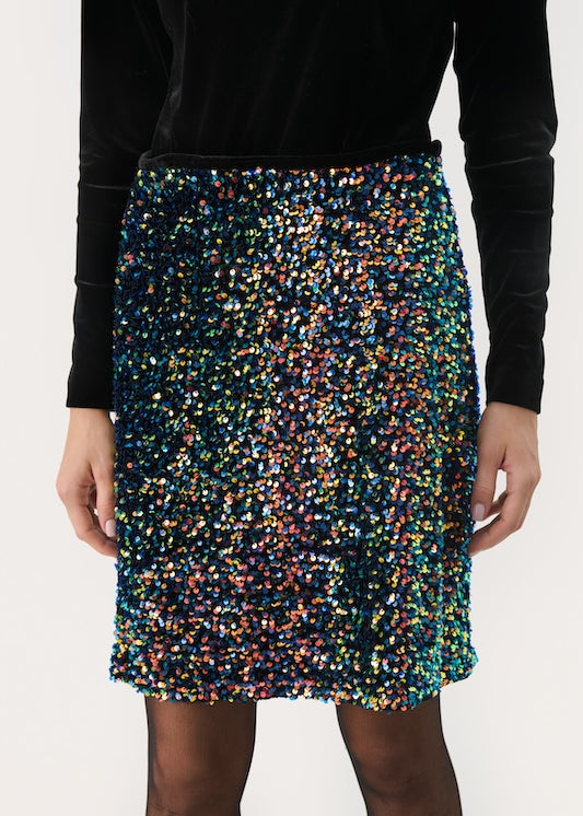 Madelina hame, multi colour sequins