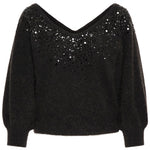 Malan neule, black
