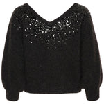Malan neule, black