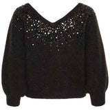 Malan neule, black