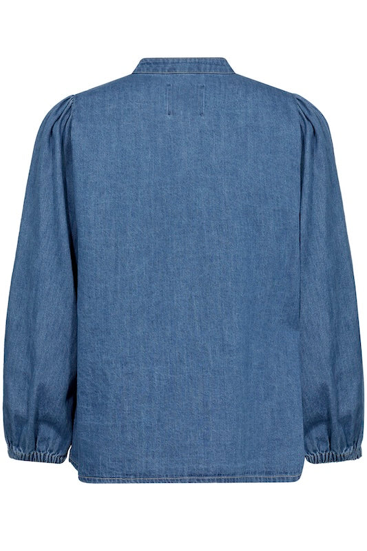 Nicolie paita, medium blue denim