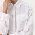 Nuvin pellavapaita, bright white