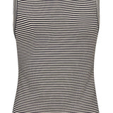 Nikkia toppi, french oak and navy stripe