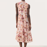 Riyana mekko, Pink Nectar Scattered Flower