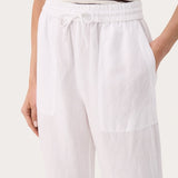 Eniolas pellavahousut, Bright White