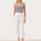 Eniolas pellavahousut, Bright White