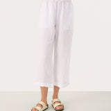 Eniolas pellavahousut, Bright White