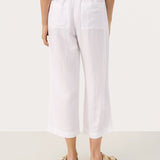Eniolas pellavahousut, Bright White
