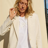 Nikoleta bleiseri, Whitecap Gray Stripe
