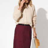 Thora neuletakki, French Oak Melange