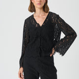 Vickie pusero, Black