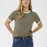 Angelita t-paita, Smokey Olive/Whisper White