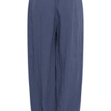 Betana pellavahousut (regular), Blue Indigo