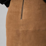 Olly minihame mokkaa, Cognac