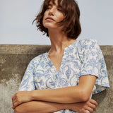 Bentine maksimekko, Blue Dot Paisley