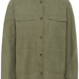 Aziza Jacket, Smokey Olive