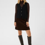 Sylva neuleliivi villaa, Black