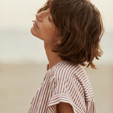 Bettina pusero, Burnt Russet Stripe
