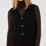 Sylva neuleliivi villaa, Black