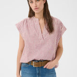 Bettina pusero, Burnt Russet Stripe