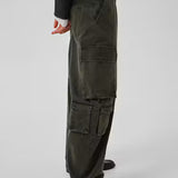 Elo Cargo Pants long, Olive Night/Green