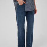 The Louis 139 High Wide 32", Dark Blue Retro Wash