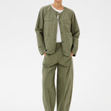 Aziza Jacket, Smokey Olive