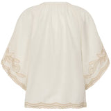 Biancha pusero, Whisper White w French Oak