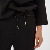 Chelsey collegepaita 3/4 hihoilla, Black