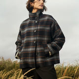 Celly villakangastakki, Dark Navy Check