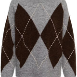 Sorayas neulepusero, Brown/Grey Check