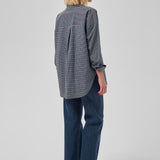The Louis 139 High Wide 32", Dark Blue Retro Wash