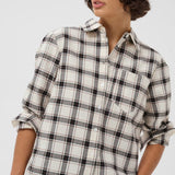 Yana ruutupaitapusero, Dark Navy/Mole Check