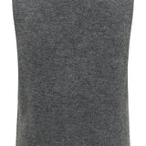 Sylva neuleliivi villaa, Medium Grey Melange