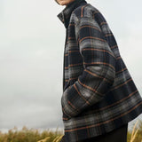 Celly villakangastakki, Dark Navy Check